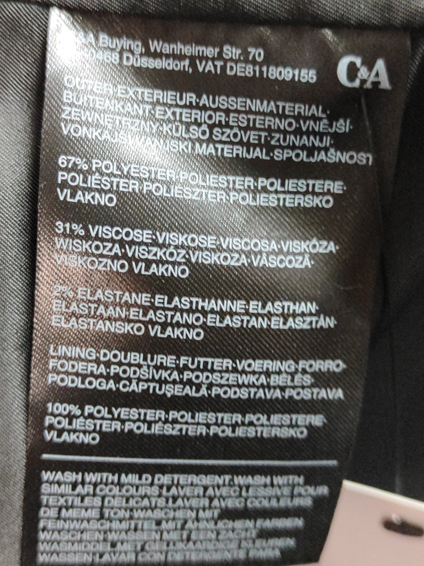 C&A suknjič